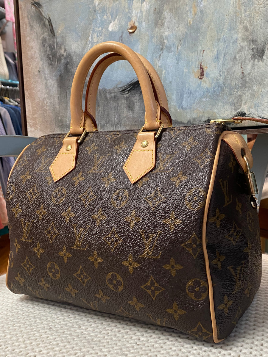 Louis Vuitton Monogram Canvas Speedy 25 – Olivia's Closet