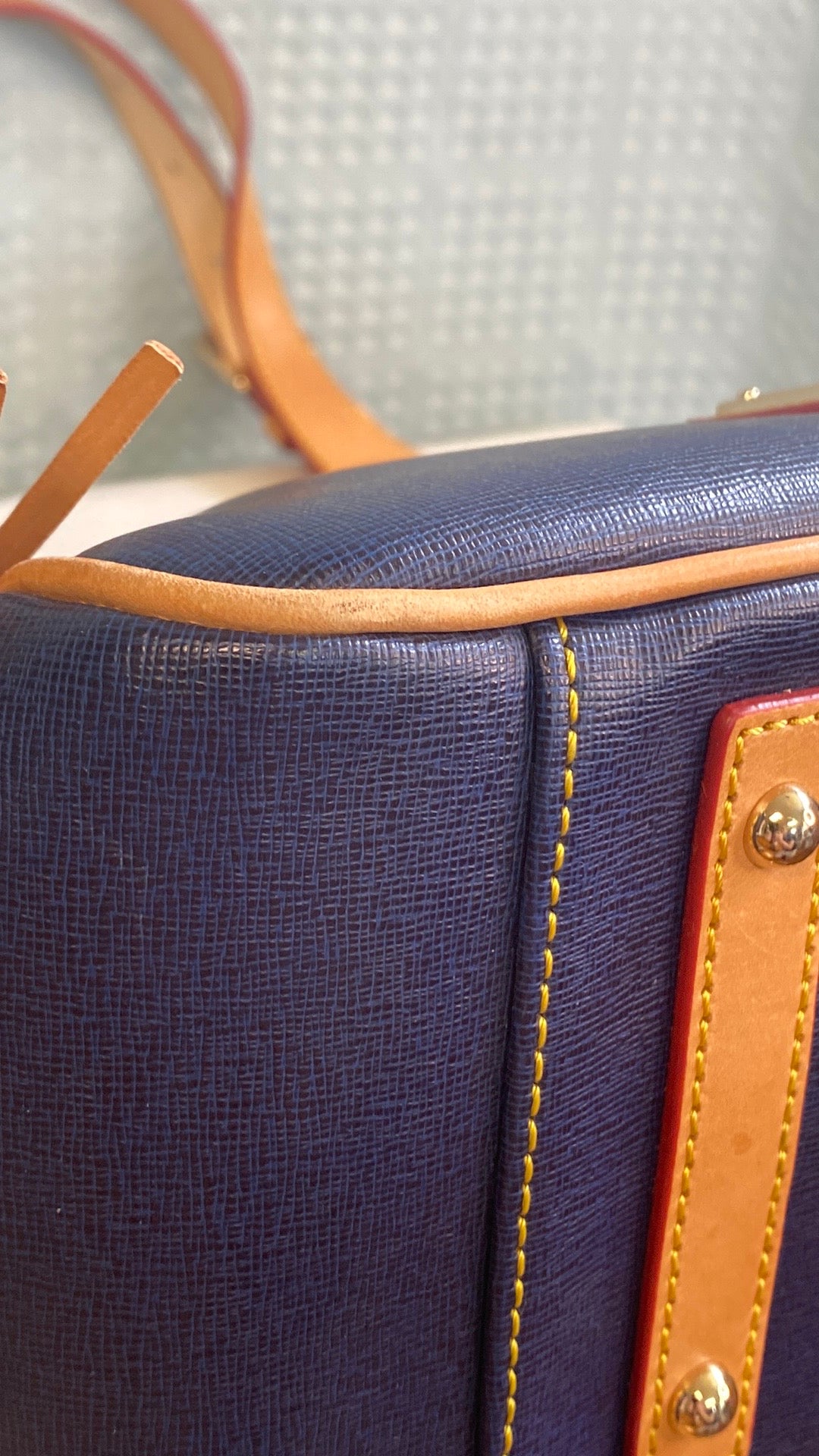 Dooney & Bourke Maddie Saffiano Leather Shoulder Bag In Marine