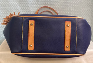 Dooney & Bourke Maddie Saffiano Leather Shoulder Bag In Marine