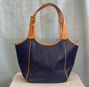 Dooney & Bourke Maddie Saffiano Leather Shoulder Bag In Marine