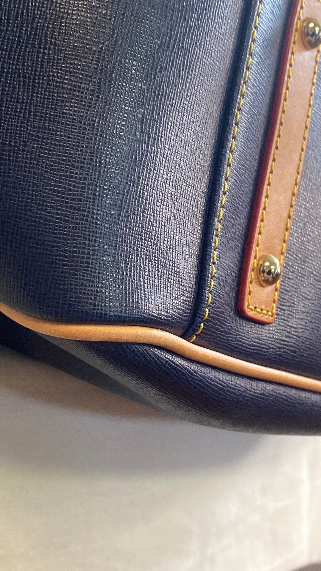 Dooney & Bourke Maddie Saffiano Leather Shoulder Bag In Marine