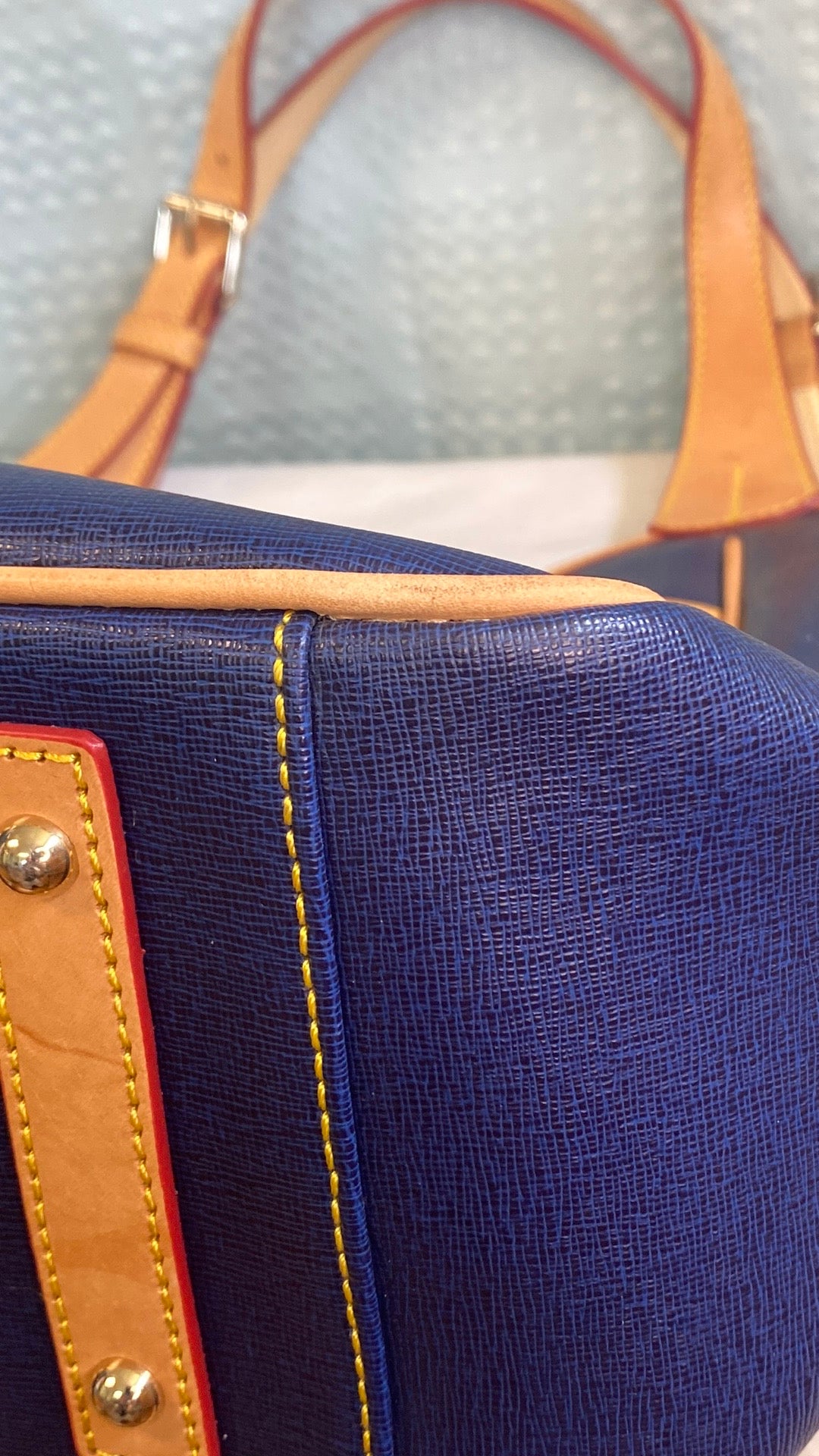 Dooney & Bourke Maddie Saffiano Leather Shoulder Bag In Marine